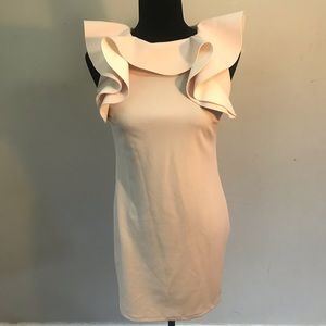 Salmon pink dress